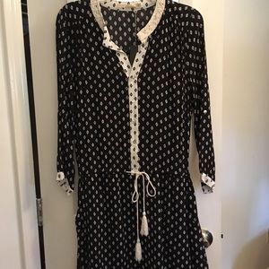 Ellison contemporary casual drawstring dress